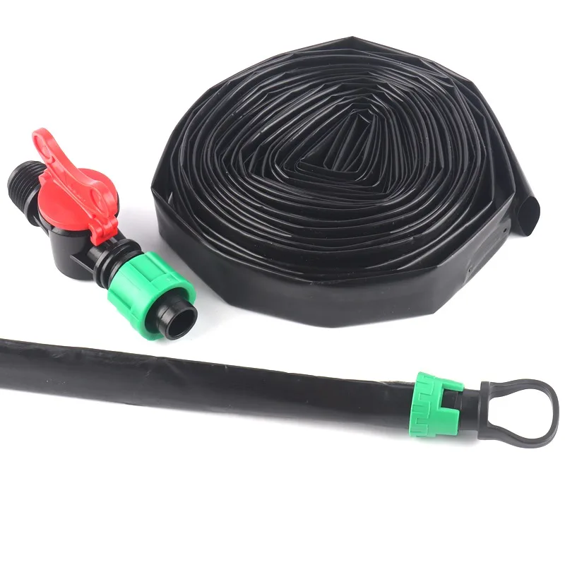 

5~50m 2-Hole*Space 40cm Drip Tape Drip Irrigation System Kits Gardening Watering Kits Greenhouse Under Film Irrigation Drip Hose