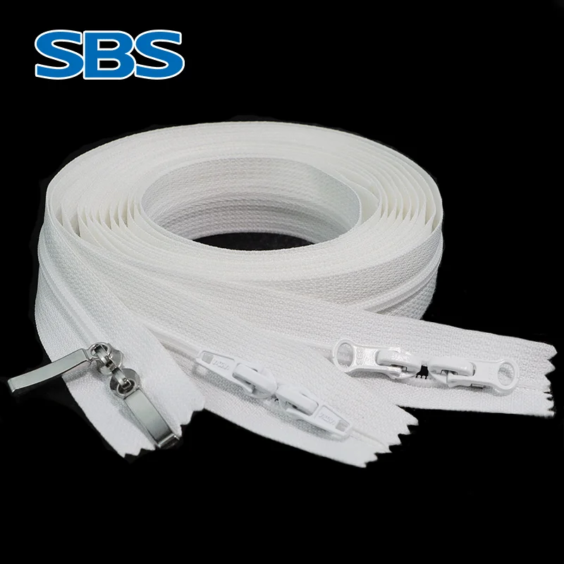 

SBS Double Head Quilt Cover Fitting Zipper White No. 3 Home Use Sofa Accessories
