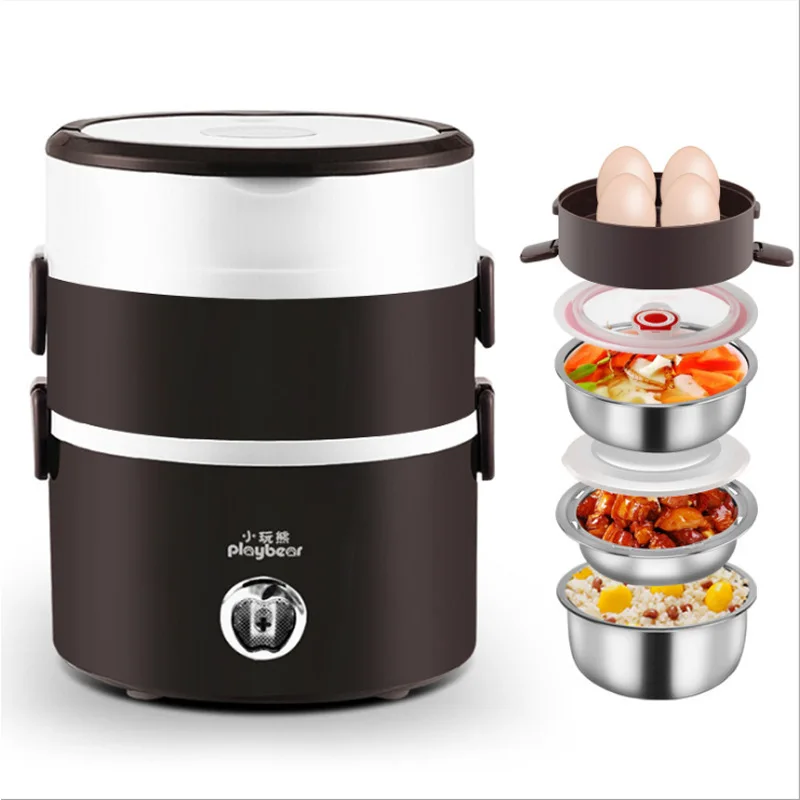 

Manufacturers Direct Selling Electric Lunch Box Multi-functional Cooking Insulated Electric Heating Lunch Box Mini Rice Cooker S