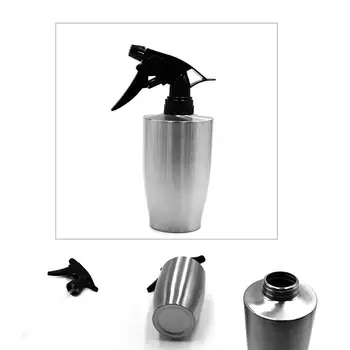 

400ML Stainless Steel Oil Spray Bottle Kitchen Sprayer for BBQ Cooking Watering Flower