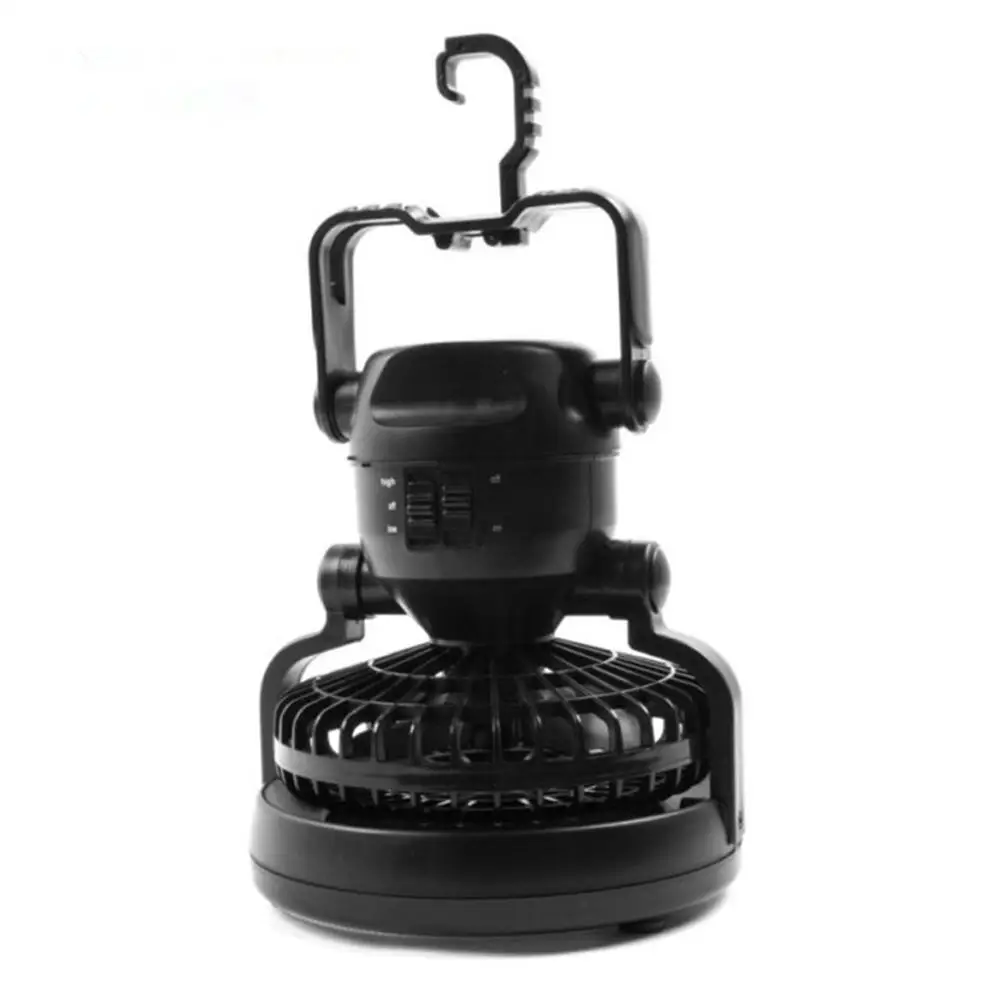 

Portable LED Camping Ceiling Fan Light Lamp Battery Power USB Rechargeable Tent Lamp for outdoor Adventure hot sale dropshiping
