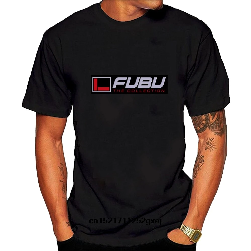 Мужская футболка с принтом логотипа Fubu модные топы графическим рисунком женская