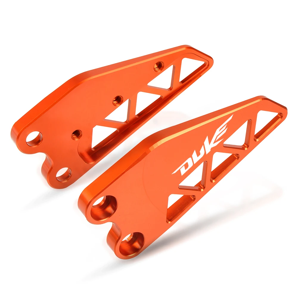 Для KTM 125 Duke аксессуары для мотоциклов подножка задняя пятка пластины передний тормозной цилиндр защита