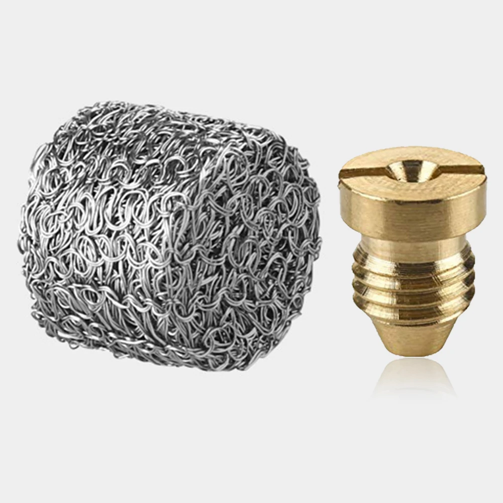 

Foam Cannon Orifice Nozzle Tip Washer High Pressure Maker 1.1mm Thread Replacement With Net 3000 PSI Universal Mesh Filter