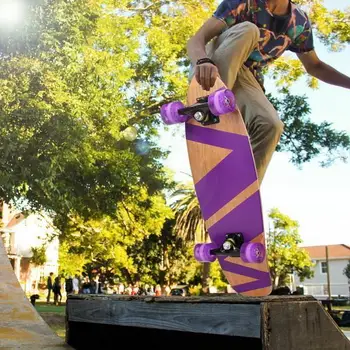 

Four-whee 27inch Cruiser Skateboard Street Long Skate Board Outdoor Sports For Adult and Children