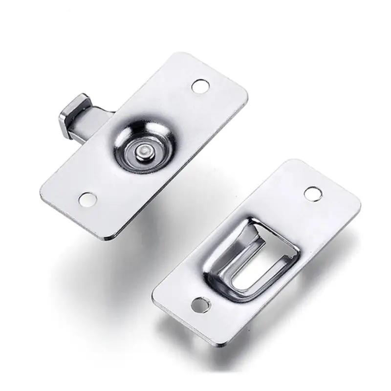 

Stainless Steel 90 Degree Buckle Right Angle Hook Lock Bolt for Sliding Door 35EC