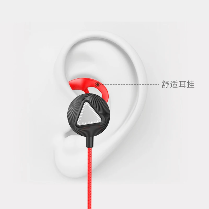 LOPPO G2 In ear Dual microphone system 4D surround sound effect HD call voice recognition position game special earphone