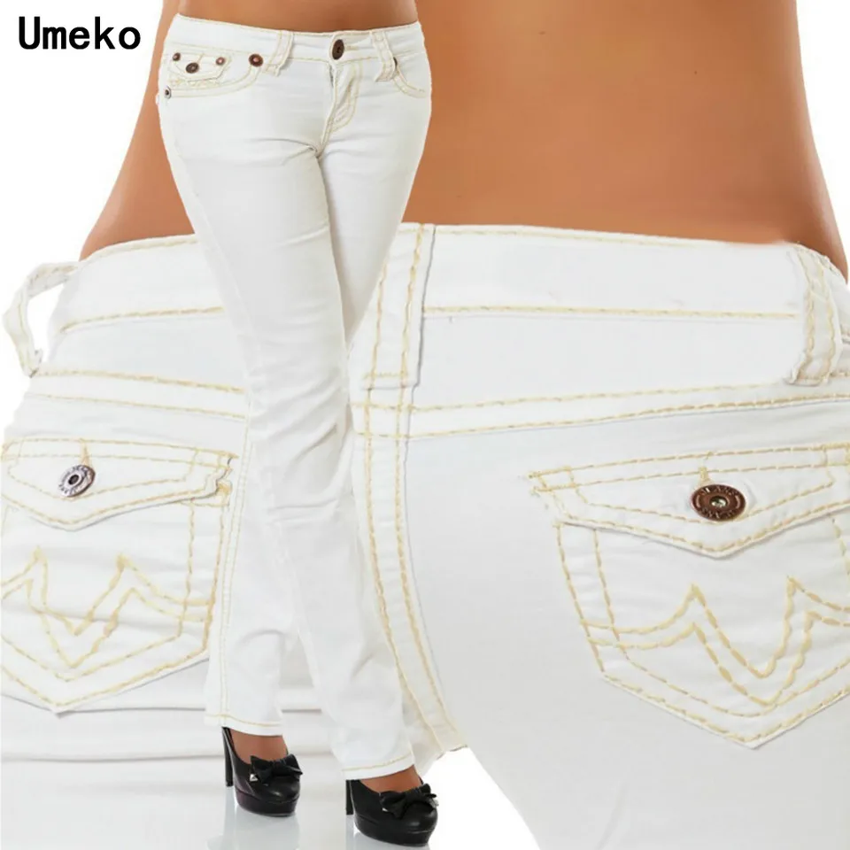 Umeko Plus Size Jeans Woman Skinny 