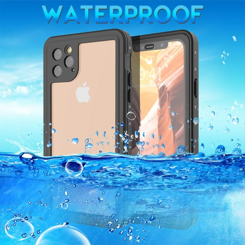 Герметичный чехол для подводной съемки iPhone 11 12 Pro Max водонепроницаемый