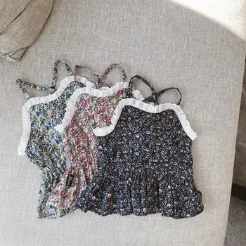 

2020 Hot Selling Baby Girls Printed Vest Summer Kids Girls Vests 1-7Years