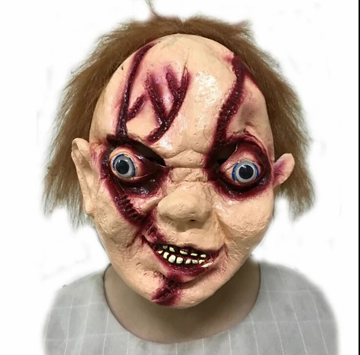 Американский запас максимальный поставщик Хэллоуин маска супер ужас зомби бар