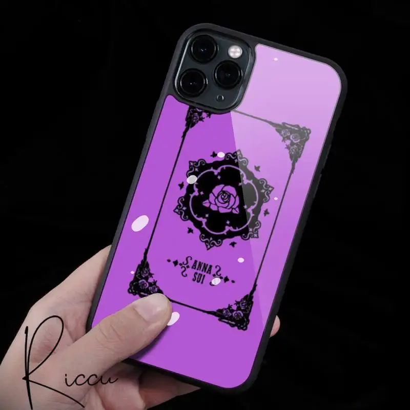 Purple Brand Anna Sui Phone Case Rubber For Iphone 12 11 Pro Max Xs 8 7 6 6s Plus X 5s Se Xr 12mini Case Phone Case Covers Aliexpress Purple Brand Anna Sui Phone Case Rubber For Iphone 12 11 Pro Max Xs 8 7 6 6s Plus X 5s Se Xr 12mini Case Phone Case Covers Aliexpress