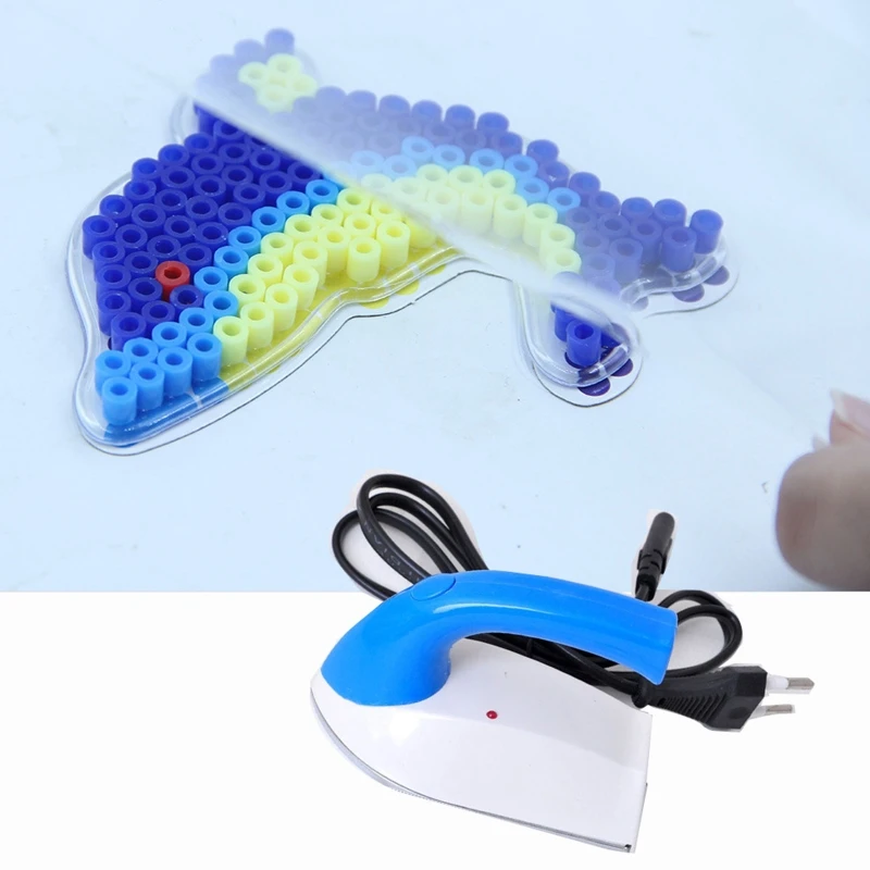 

Mini Electric Iron for Perler Beads DIY Hama Template Puzzle Handmade Accessory X5XE