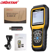 OBDSTAR X300M специально для регулировки одометра и OBDII X300 M инструмент