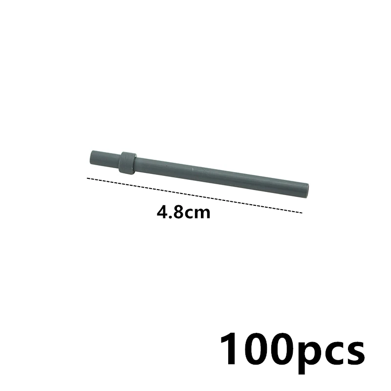 빌딩 블록 63965 기술 MOC 부품 1x6 라운드 바 6L 스톱 링 조립 입자 호환 브랜드 벽돌 장난감
