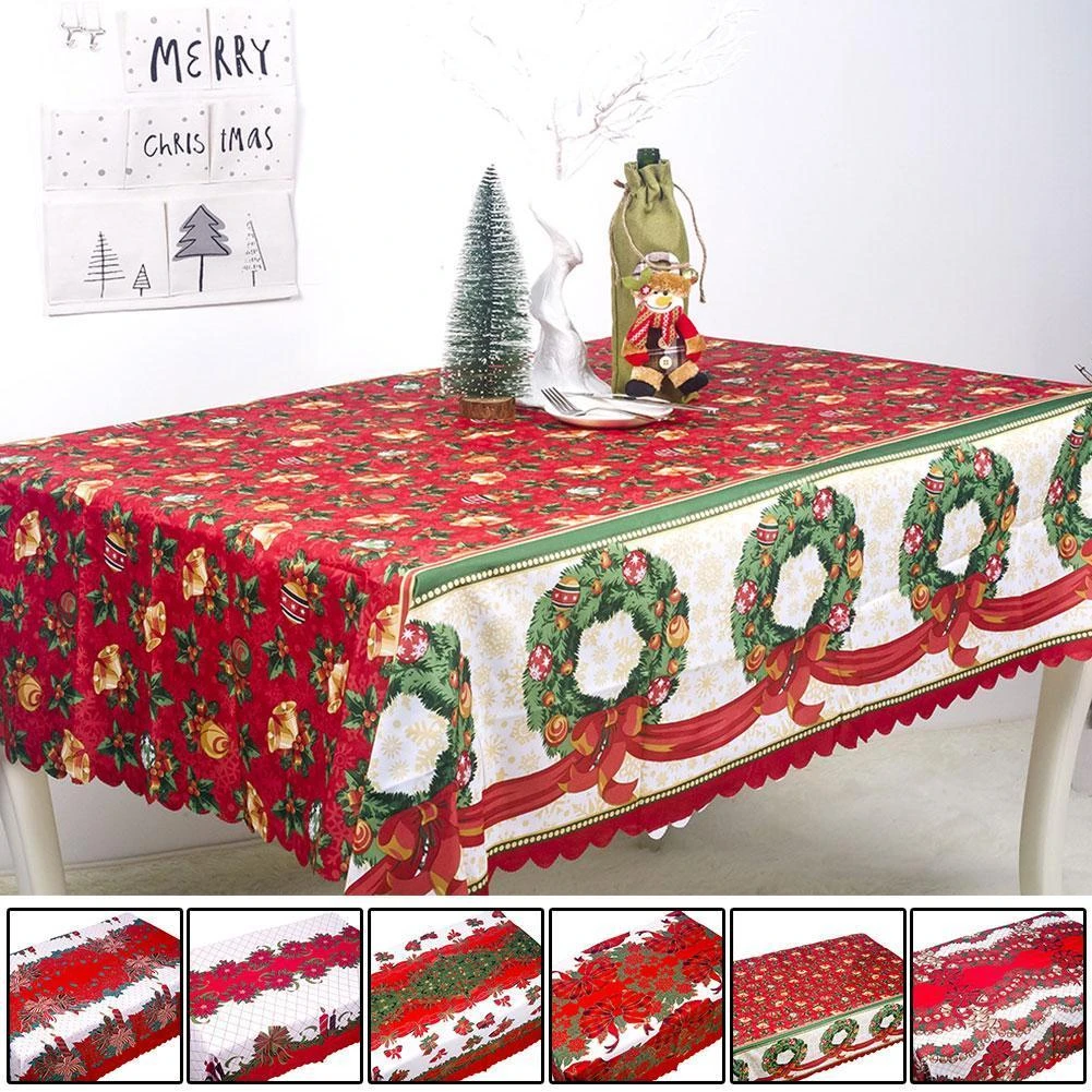 When Do Klos Start Christmas 2022 2022 Christmas Tablecloth Dust Proof Thanksgiving Table Cover Decoration  Home Party New Year Xmas Decor Christmas Table Cloth|Tablecloths| -  Aliexpress