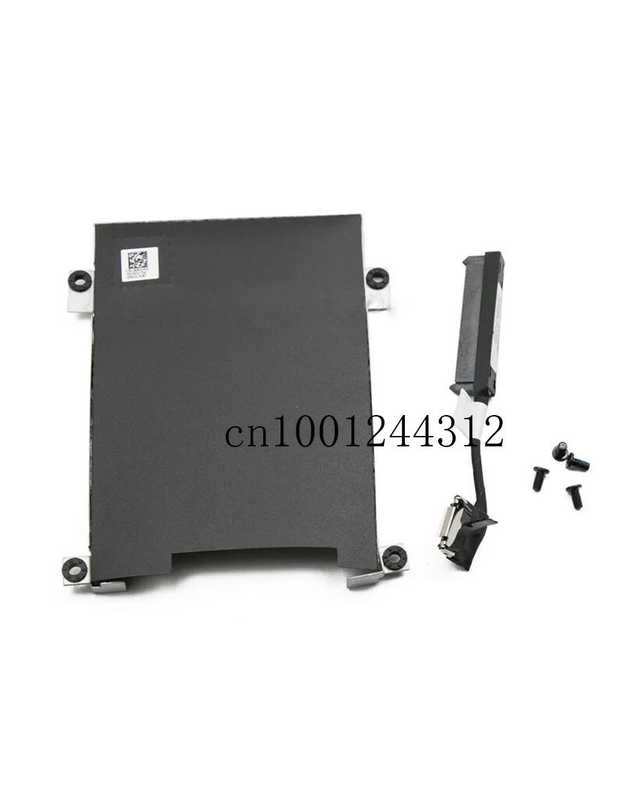 a set of HDD кабель Caddy Рамка Кронштейн для Dell Latitude 5480 5490 5491 HDD SATA жесткий диск кабель caddy 80RK8 0NDT6 - Цвет: a set of