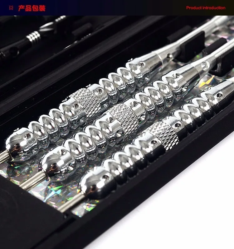 Новинка Dardos 3 шт Профессиональная стальная Дротика s 22 г 15,5 см иглы алюминиевые стержни для Дартса черный тигр дротика ПОЛЕТЫ
