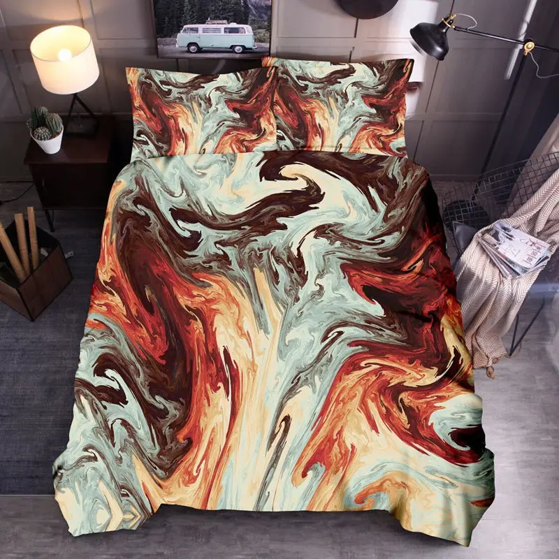 03 Набор постельного белья с 3D принтом, набор пододеяльников для кровати, набор пододеяльников для кровати, набор одеял, набор постельного белья CV01 - Цвет: 03