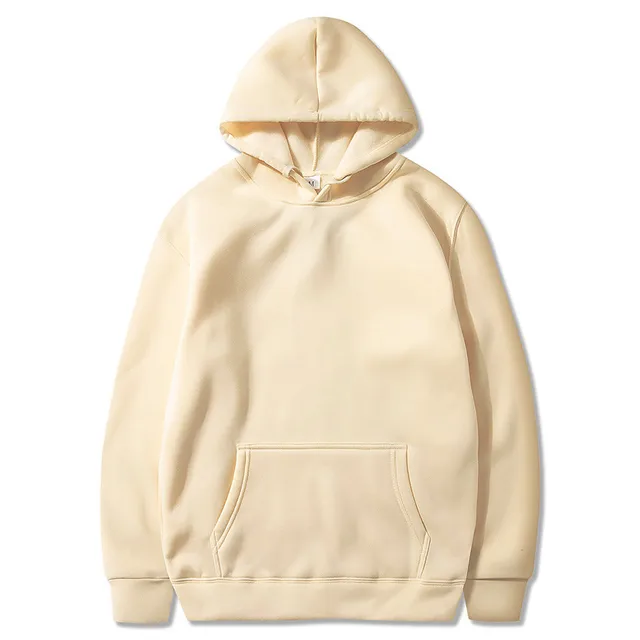 Fashion Brand Men's/Women's Hoodies 2021 Autumn New Male Casual Hoodies Sweatshirts Men's Solid Color Hoodies Sweatshirt Tops Khaki