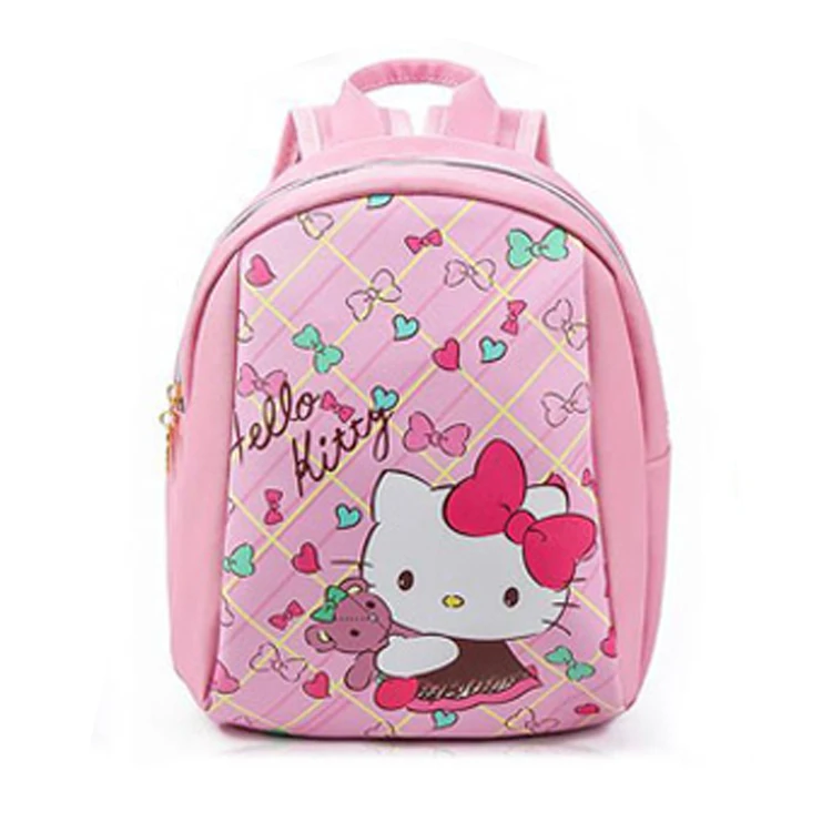 Милый мультфильм Hello рюкзак «Котенок» Детская школьная сумка для детей Hellokitty Детский сад Школьный рюкзак дорожная сумка для девочек - Цвет: 2