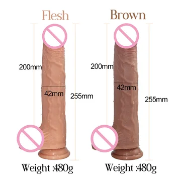 silicone xxl thick strap on dildo penis phallus realistic big female masturbator suction cup dick adult erotic sex toy for women 2