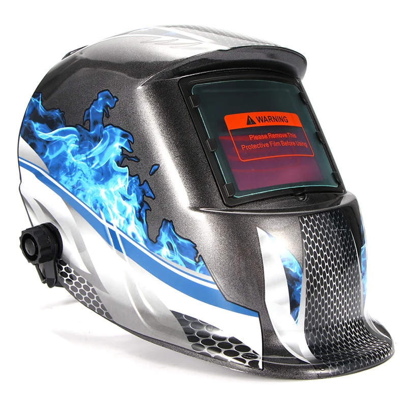 

Solar Automatic Welding Helmet Welding Mask Head-Mounted Argon Arc Welding Cap Welding Protective Helmet Flat Flip Half Helical