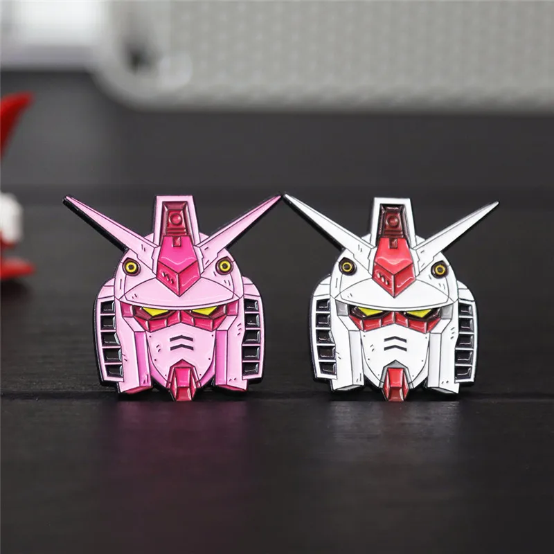 

Anime MOBILE SUIT GUNDAM Seed RX-78-2 Metal Badge Pin Brooch Cosplay Friends Gift Collection Exquisite Gifts Cartoon Toys