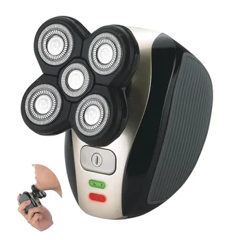 

5 in 1 Rechargeable Electric Shaver Five Floating Heads Razors Hair Clipper Nose Ear Hair Trimmer Men Facial Cleaning Brush