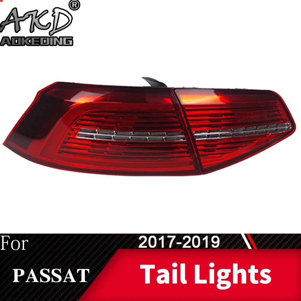 Задний фонарь для VW Passat B8- Passat светодиодный задний фонарь Противотуманные фары Дневные ходовые огни DRL тюнинг автомобильные аксессуары