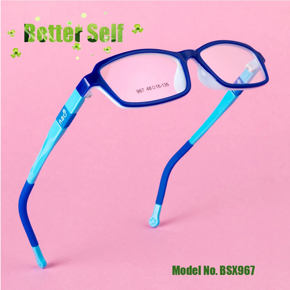 Оправа для очков Light Memory Tr90 мягкие детские оптические очки студентов BSX967 могут