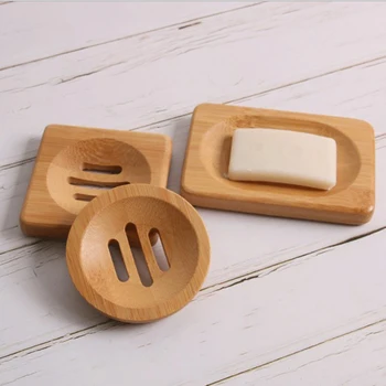 

Solid Wood Drain Soap Holder Bathroom Organizer Pallet Storage Box Shower Storage Rack Natural Soap Box Simple Creative Moisture