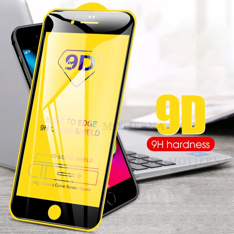 

9D Premium Screen Protector For iPhone 11 pro max X XS XR MAX Screen Protector For iPhone 11 pro 7 8 plus screen Protector Films