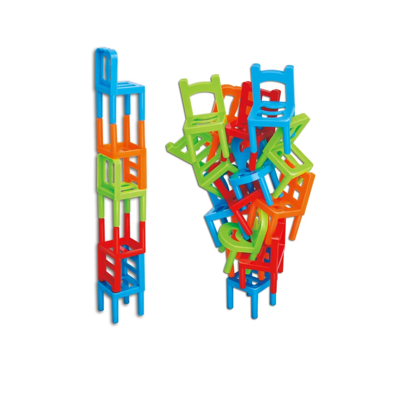 

Kids Educational Hand-eye Coordination Toy Heap Stacking Chair Balancing Game For Exercise