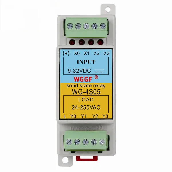 Твердотельное реле 220V AC DC релейный модуль управляемый WG 4S05| |