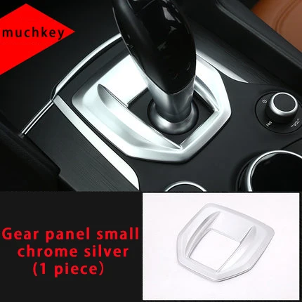 

For Alfa Remeo stelvio Gear panel small chrome molding trim 1pc