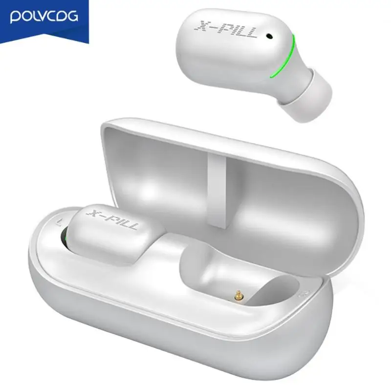 POLVCDG A2 bluetooth 4,2 TWS наушники спортивные водонепроницаемые наушники для бега беспроводные наушники-вкладыши с зарядным устройством