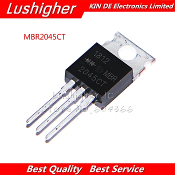 

10pcs MBR2045CT MBR2045 TO220 MBR2045C TO-220