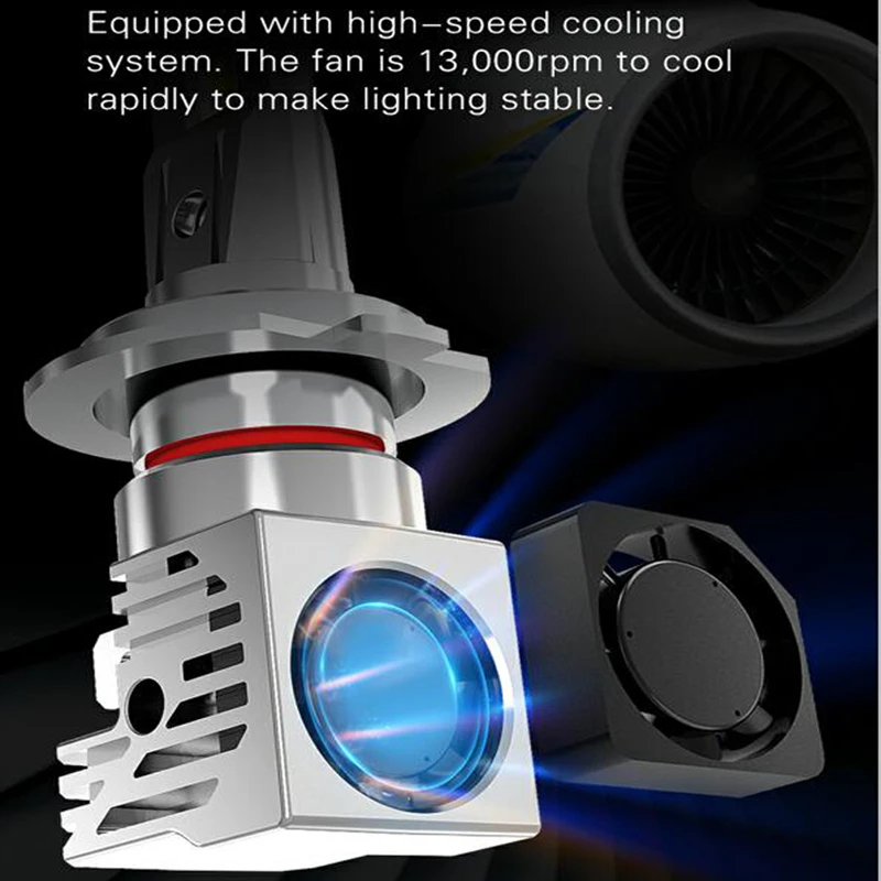 ZES Chips 110W 12000LM светодиодный 9006 9005 H8 H11 H7 H4 лампы для автомобильных и мотоциклетных