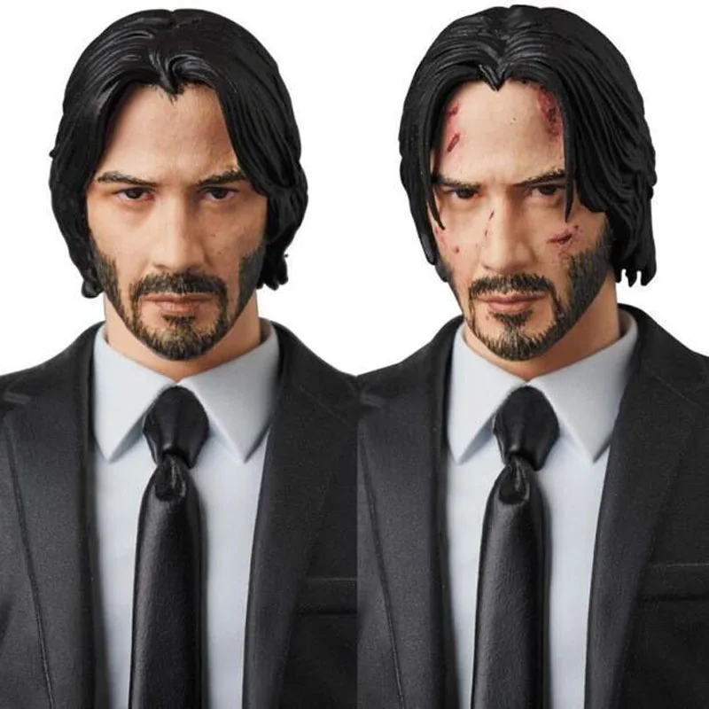 JOHN WICK Chapter 2 Mafex 085 фигурка Коллекционная модель игрушки кукла Gif