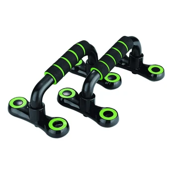 

I-Shaped Push-Up Support with - Comfortable Foam Grip and Non-Slip Bars for Fitness Workout Equipment,Easy to Carry
