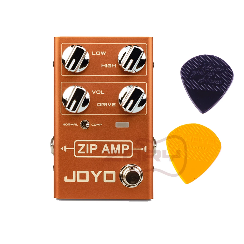 

JOYO R-04 ZIP AMP Overdrive Effect Pedal for Passionate Rocker With True Bypass Guitar Bass Accessories