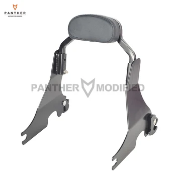 

Short Passenger Backrest Bracket Motorcycle Sissy Bar Case for Harley Sportster Forty Eight SuperLow 883 1200 XL883 XL1200