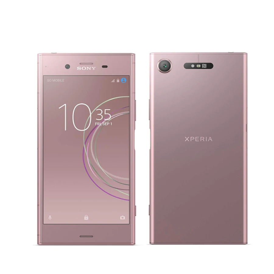 5,2 дюймов sony Xperia XZ1 G8342 4 Гб 64 Гб мобильный телефон с двумя sim-картами Snapdragon 835 Восьмиядерный 4G LTE Andriod NFC телефон