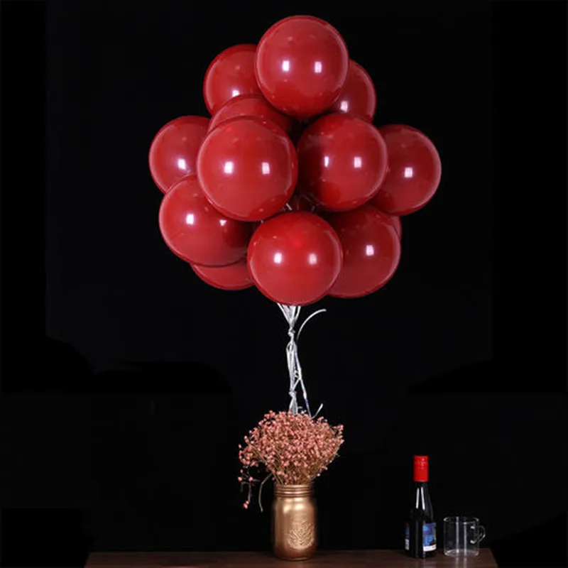 QGQYGAVJ-20pcs-10inch-red-black-white-latex-balloon-18-inch-red-aluminum-foil-heart-balloon-wedding (1)