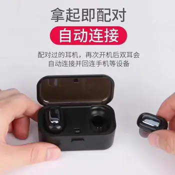 

L1 Bluetooth Headset TWS Dual Handle 5.0 Mini Sports Wireless Stereo Earphone Ear Waterproof Cross Border