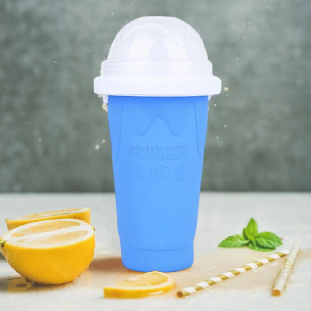 Slush Maker Cup Smoothie Cooling Cup Homemade DIY Milk Household Ice Crusher Quick Frozen Slushie Cooling Cups