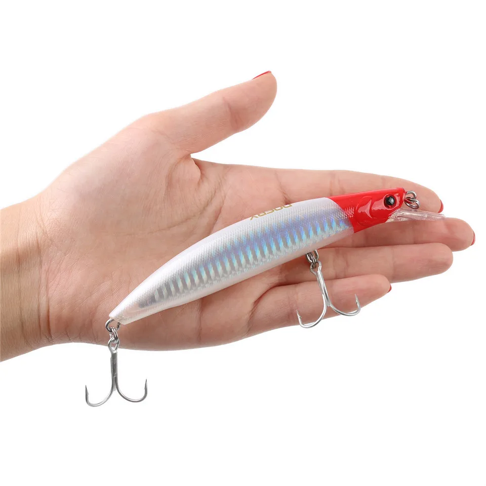 Морской рыболовная приманка Minnow 120/135 22 мм/28 г рыболовные снасти Pesca наживка Brochet