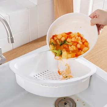 

Kitchen Sink Multifunctional Storage Rack Multi Purpose Washing Bowl Sponge Drain Storage Rack Home Kitchen Organizer Gadget