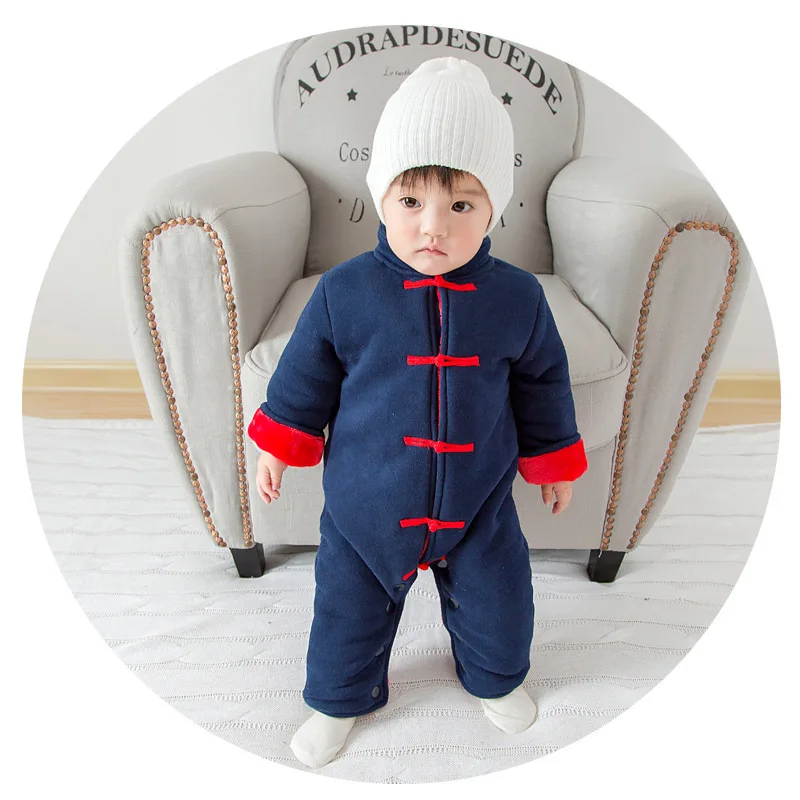 Одежда для новорожденных; Сезон Зима; бархатные теплые детские ползунки для девочек и мальчиков кота из мультфильма, комбинезоны детские одежда зима длинный рукав фланель костюм